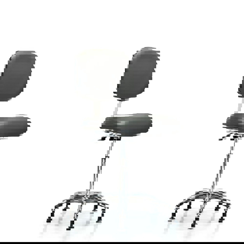 Task Chair: Vinyl, Carbon